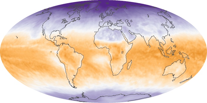 Global Map Net Radiation Image 88