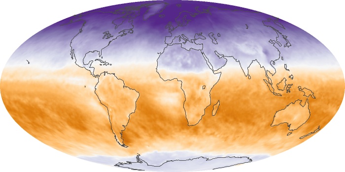 Global Map Net Radiation Image 89