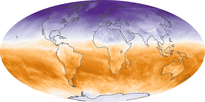 Global Map Net Radiation Image 103
