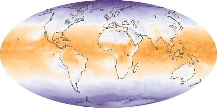 Global Map Net Radiation Image 147