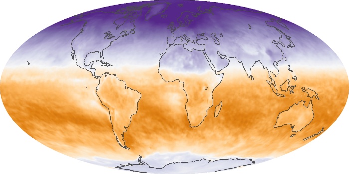 Global Map Net Radiation Image 149