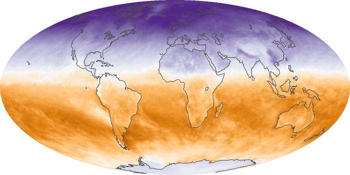 Global Map Net Radiation Image 211
