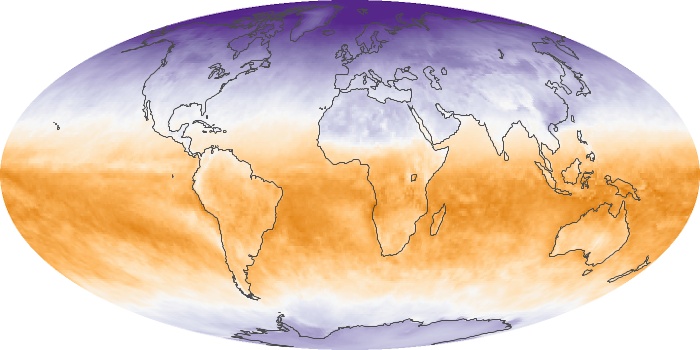 Global Map Net Radiation Image 212