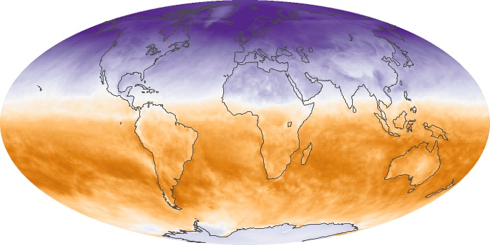 Global Map Net Radiation Image 223