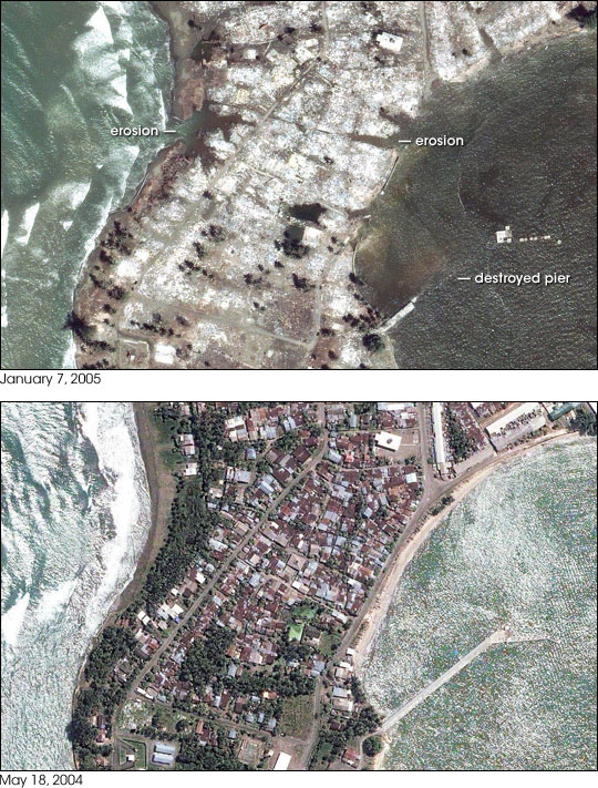 Earthquake Spawns Tsunamis - related image preview