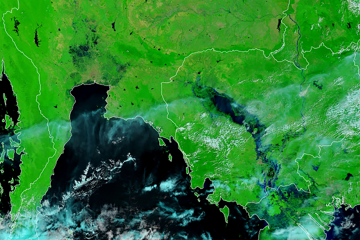 Flooding in Thailand and Cambodia