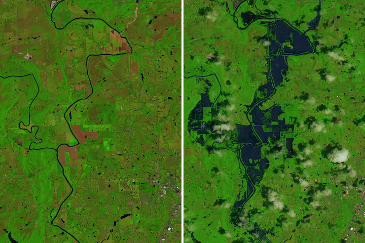 Flooding Along the Arkansas River