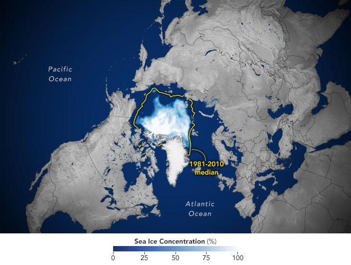 Arctic Sea Ice Tied for 10th-Lowest on Record - related image preview