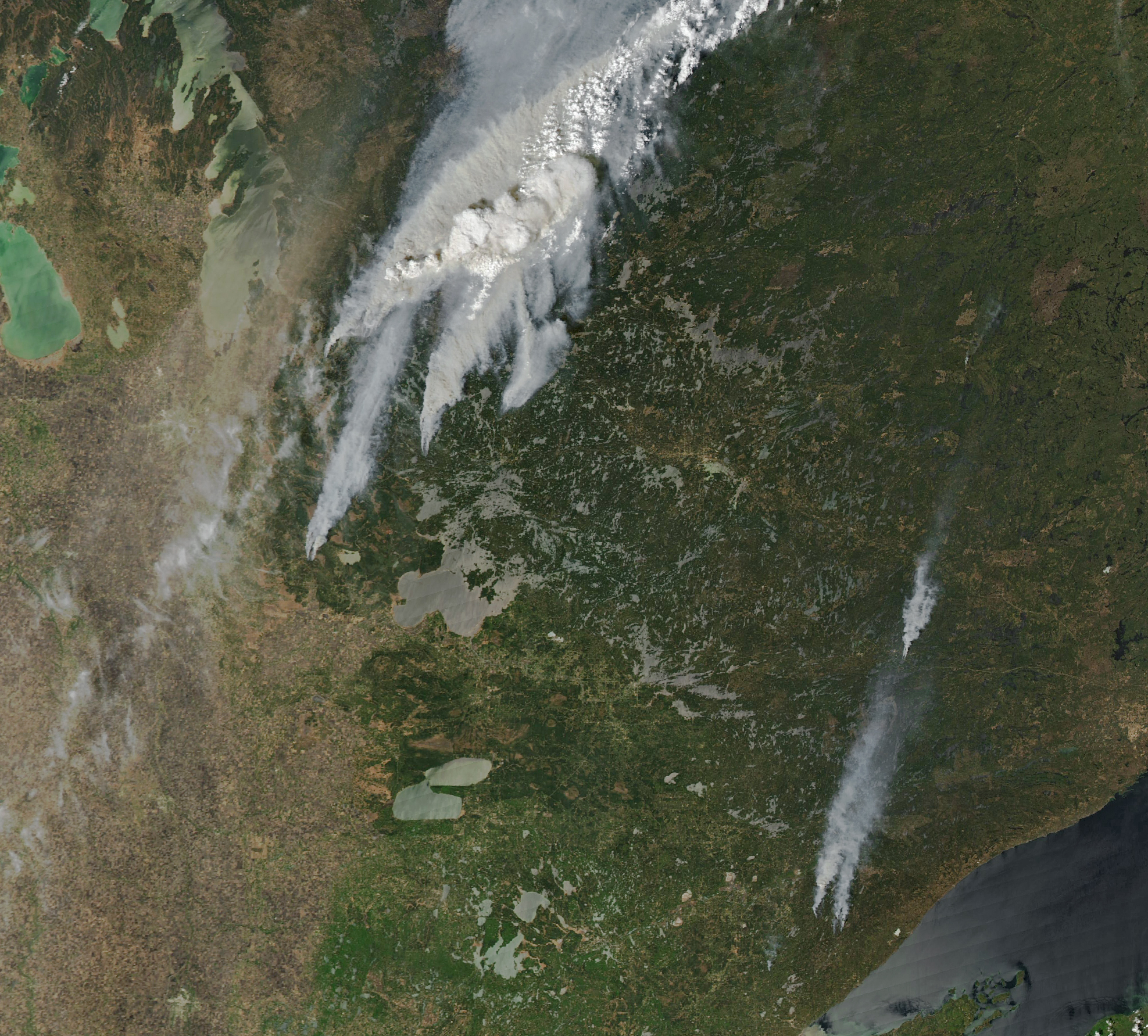 Fires Erupt in North American Forests - related image preview