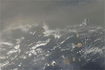 Dust Plume off West Africa