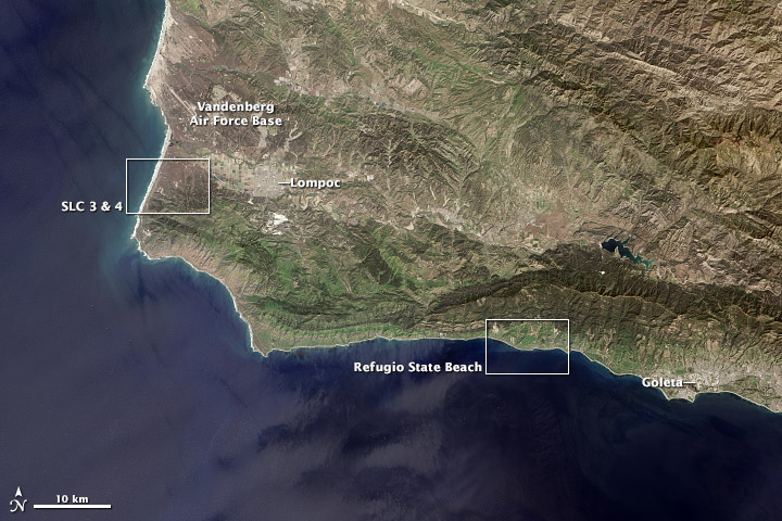 Earth Science Lifts off from the California Coast - related image preview