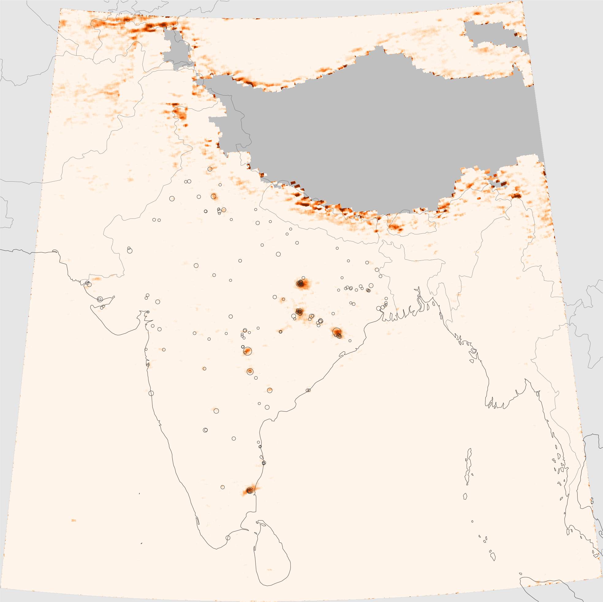 Sulfur Dioxide Increasing Over India - related image preview