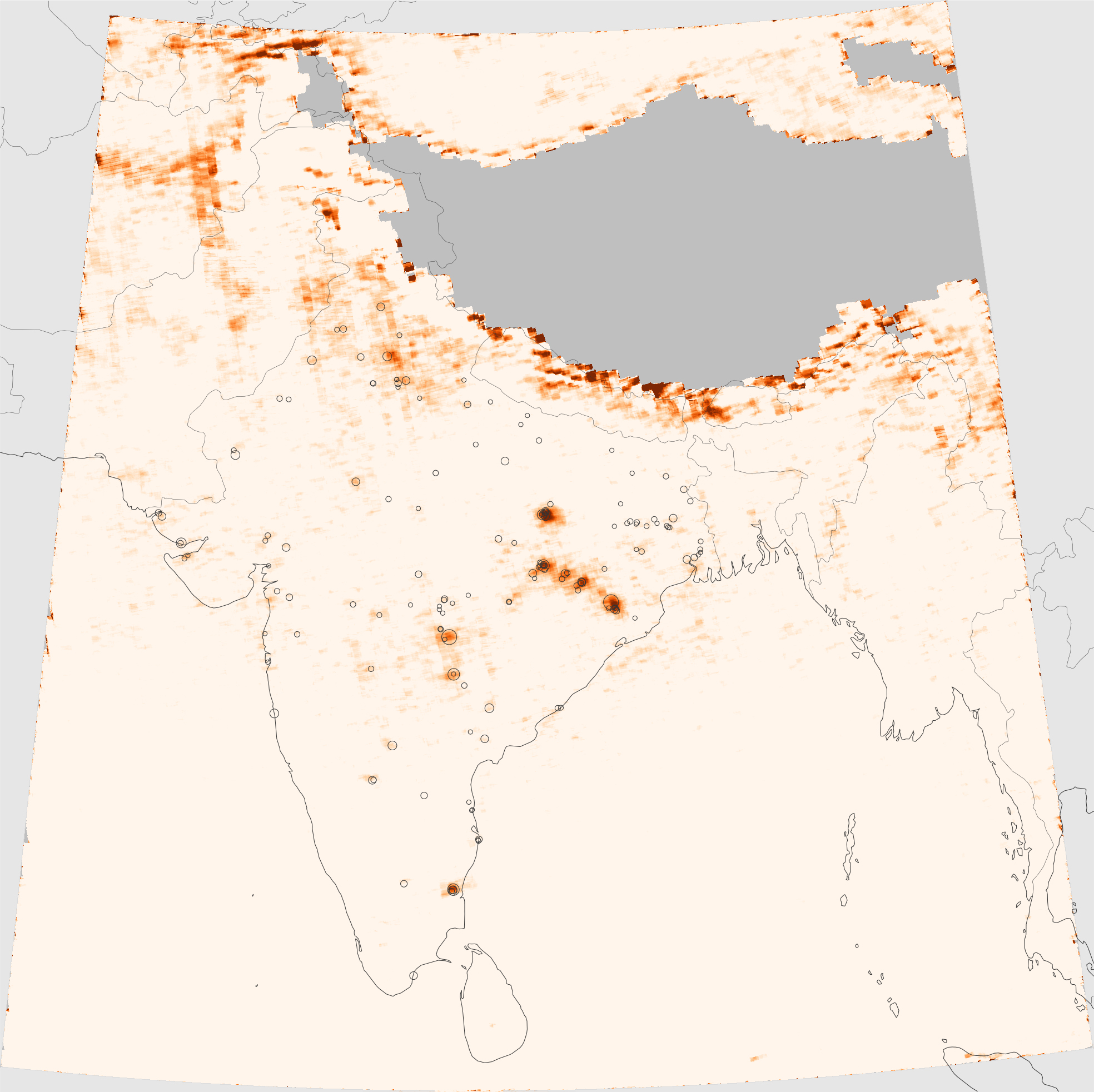Sulfur Dioxide Increasing Over India - related image preview