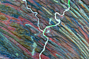 Letter Y: Ugab River, Namibia