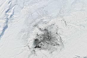 A Polynya Seldom Seen
